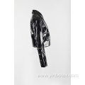 PU shiny moto jacket